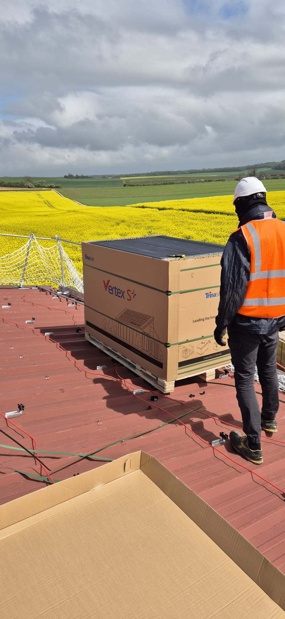 Approvisionnement des panneaux